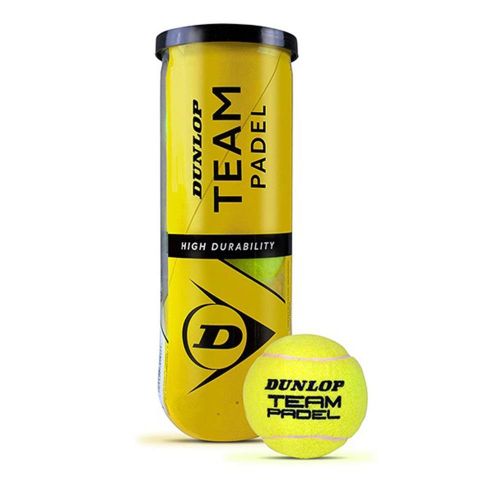 BOTE 3 PELOTAS PADEL DUNLOP TEAM