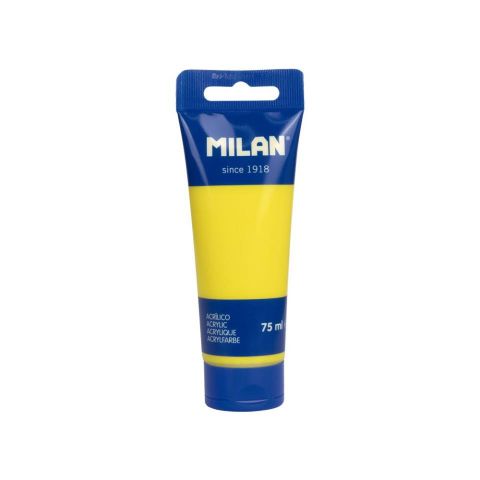 Tubo 75 ml pintura acrílica amarillo Tropical Yell