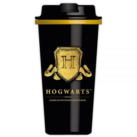 Vaso de viaje negro Harry Potter