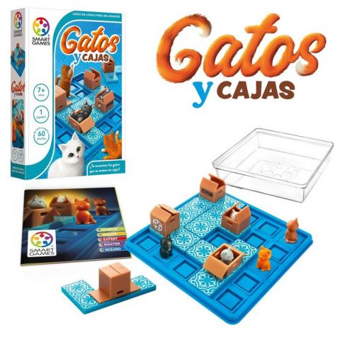 JUEGO GATOS Y CAJAS