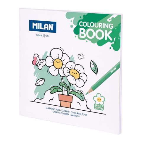 Cuaderno para colorear 'Green & grow'