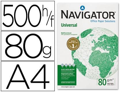 Papel Navigator Universal - A4 - 80 g/m2 500Und