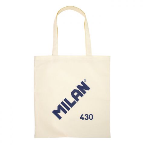 BOLSA TELA MILAN TOTE BAG SERIE 1918 BEIGE