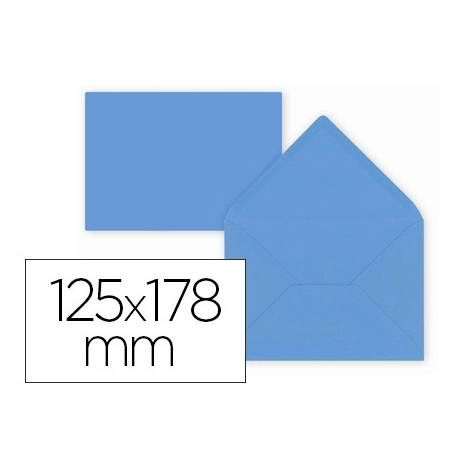 Sobres Liderpapel B6 Azul Oscuro 125x178