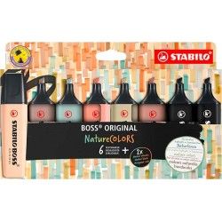 STABILO BOSS ORIGINAL NatureCOLORS - Est. 8 uds.(1