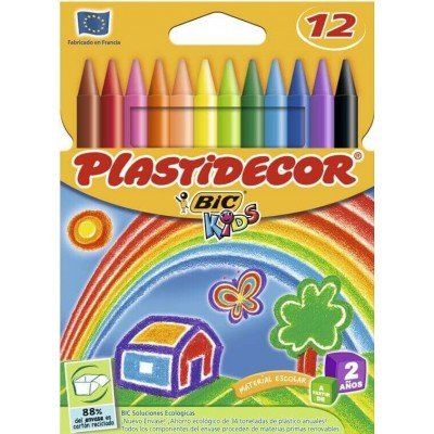 LAPICES PLASTIDECOR 12 UNID