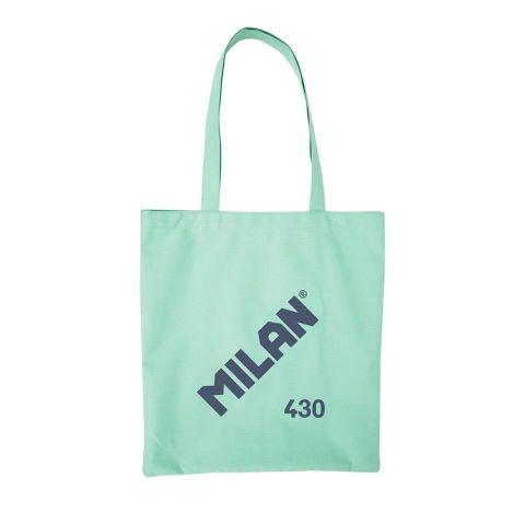 BOLSA TELA MILAN TOTE BAG SERIO 1918 VERDE