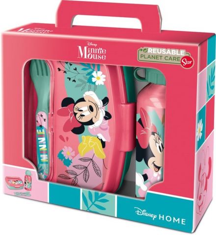 SET URBAN VUELTA AL COLE 4PCS MINNIE MOUSE BEING M