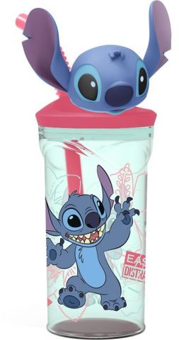 VASO FIGURITA 3D 360 ML. STITCH FLOWERS