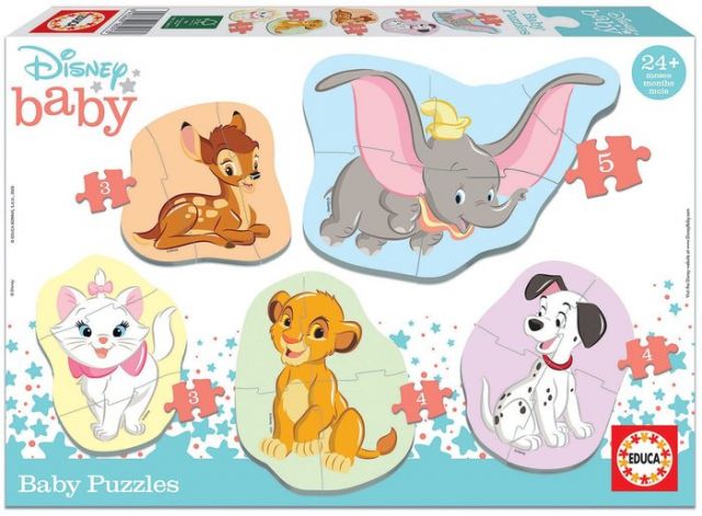 PUZZLE EDUCA BABY DISNEY ANIMALS