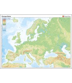 MAPA MUDO EUROPA FISICA