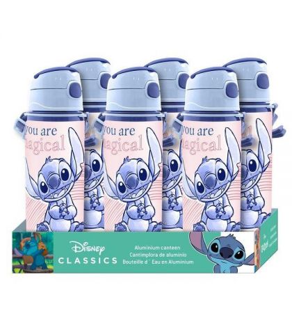 BOTELLA CON ASA 600 ML STITCH DISNEY