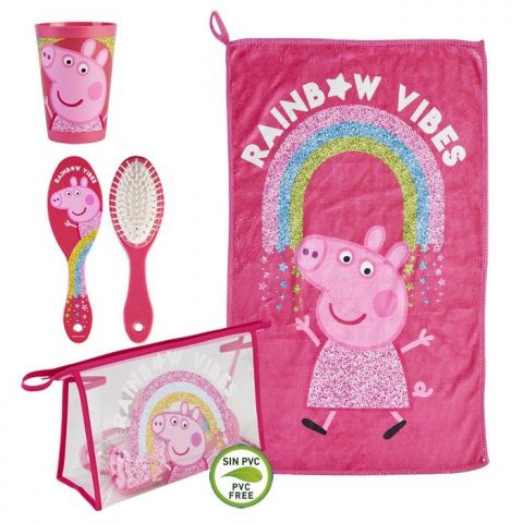 NECESER ASEO VIAJE ACCESORIOS PEPPA PIG