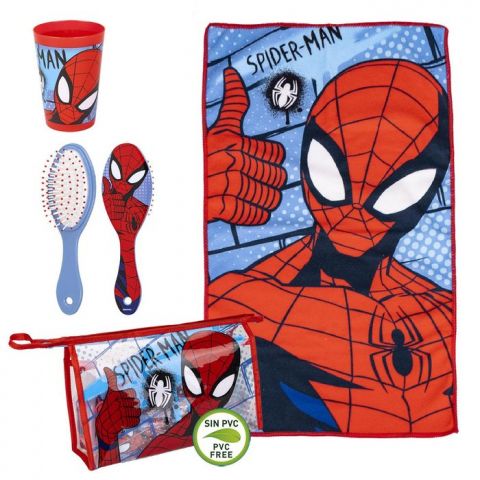 NECESER ASEO VIAJE ACCESORIOS SPIDERMAN