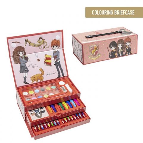 SET PAPELERIA COLOREABLE MALETIN HARRY POTTER