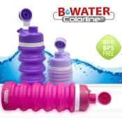  Botellas B-Water Flex Colorline silicona