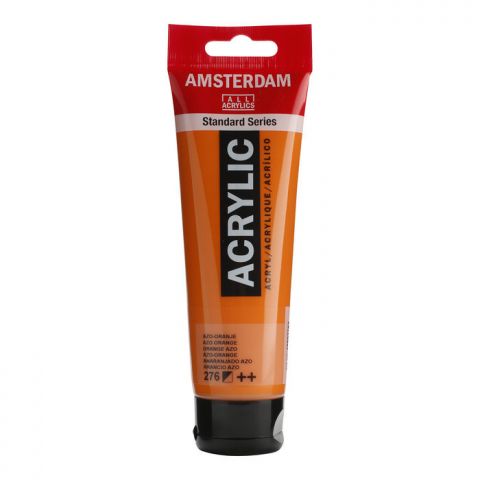 PINTURA ACRILICA AMSTERDAN 120ML NARANJA