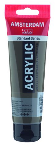 PINTURA ACRILICA AMSTER 120ML SOMBRE TIERRA