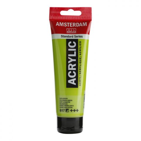 PINTURA ACRILICA AMSTERDAM 120ML VERDE AMARILLO