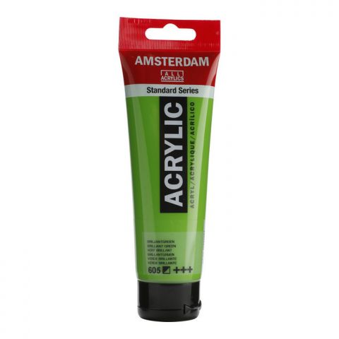 PINTURA ACRILICA AMSTERDAM 120ML VERDE VIVO