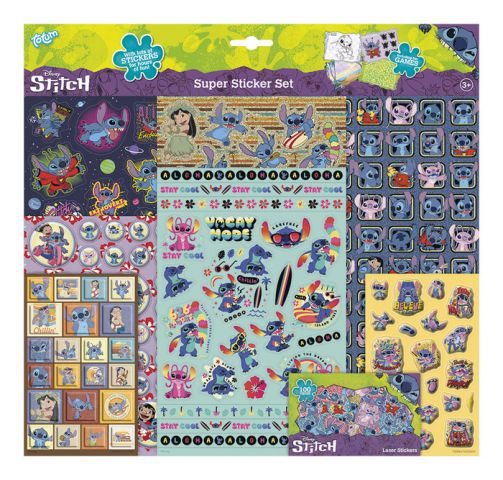 SUPER STICKER SET STITCH