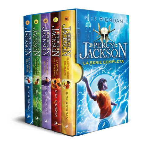 Percy Jackson Serie Completa Estuche