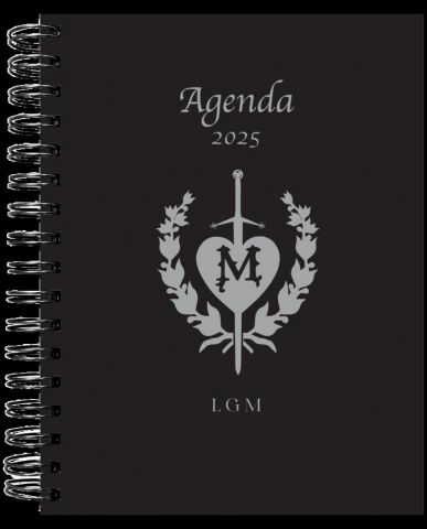 AGENDA ANUAL DIARIA 2025 LAS GUERRERAS MAXWELL