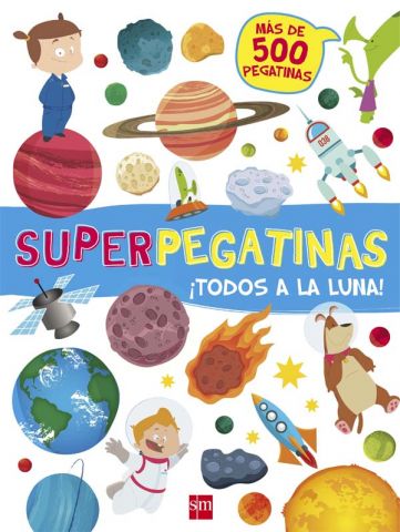 SUPERPEGATINAS TODOS A LA LUNA