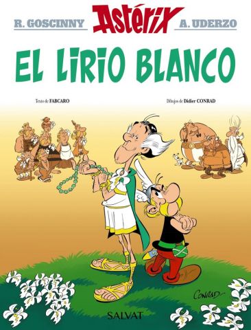 Astérix El lirio blanco Nº 40