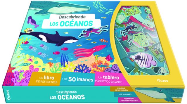 DESCUBRIENDO LOS OCEANOS TABLERO MAGNETICO